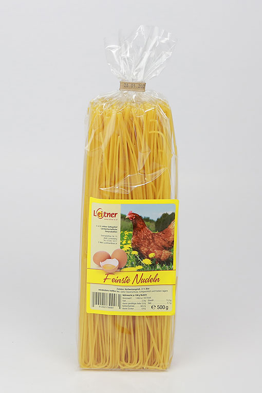 Produktbild Feinste Nudeln - Spaghetti von Gertrude Leitner