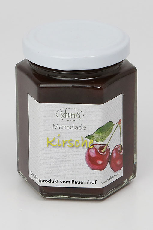 Produktbild Kirschenmarmelade 200g von Schurms Obsthof